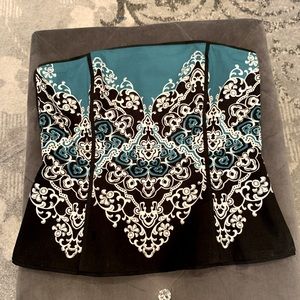 White House Black Market  bustier top